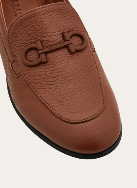 Мокасини с орнамент 'Gancini' Ferragamo — снимка 4