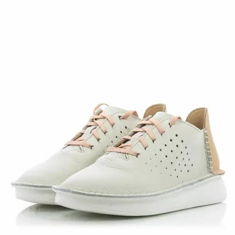 Дамски Ежедневни CLARKS – 26170419 VELHILL ETCH OFF WHITE — снимка 3