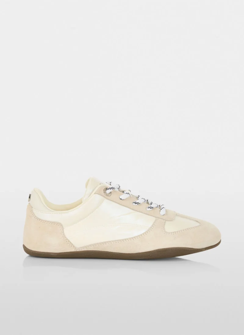 Кецове с детайли от велур Marc Cain Sports