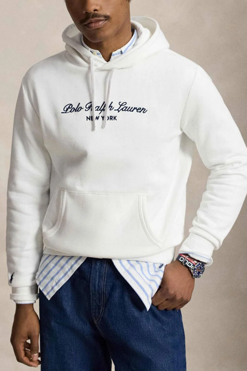 Суичър Seasonal Fleece-Knt 710B26089003 100 white — снимка 2