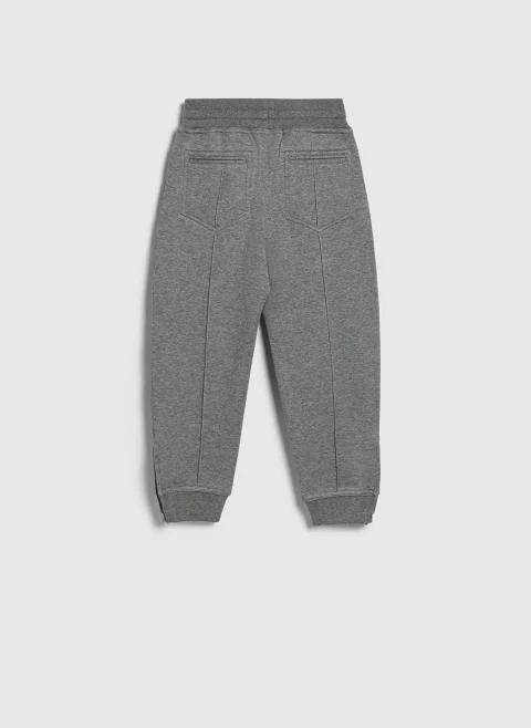 Спортен панталон с бродерия Brunello Cucinelli Kids 8-10 — снимка 2