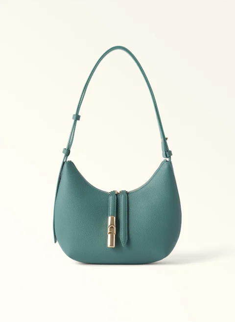 Мини чанта Furla Goccia Amatore Edera Green