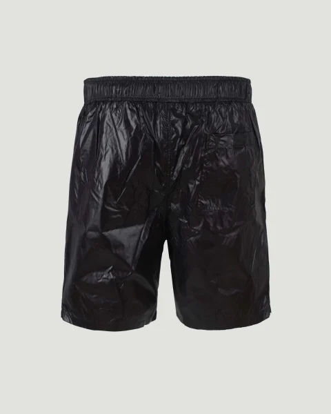 Black Swim Shorts with Logo — снимка 2