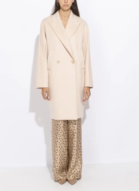 Палто от 100% фина вълна Max Mara Studio Mstmastro — снимка 2