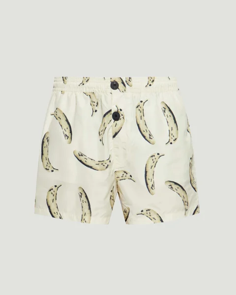 The Puntini Swim Shorts in Yellow