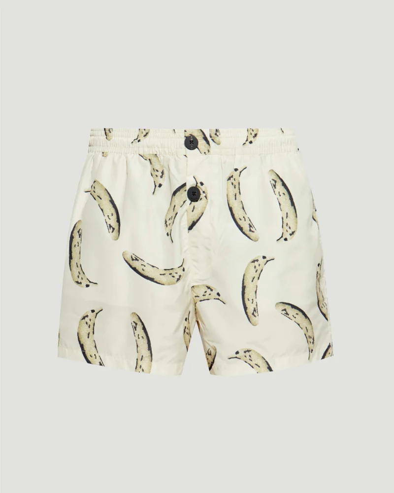 The Puntini Swim Shorts in Yellow