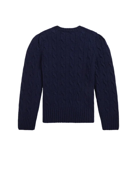 Пуловер от вълна и кашмир Ralph Lauren Kids 2-6 — снимка 5