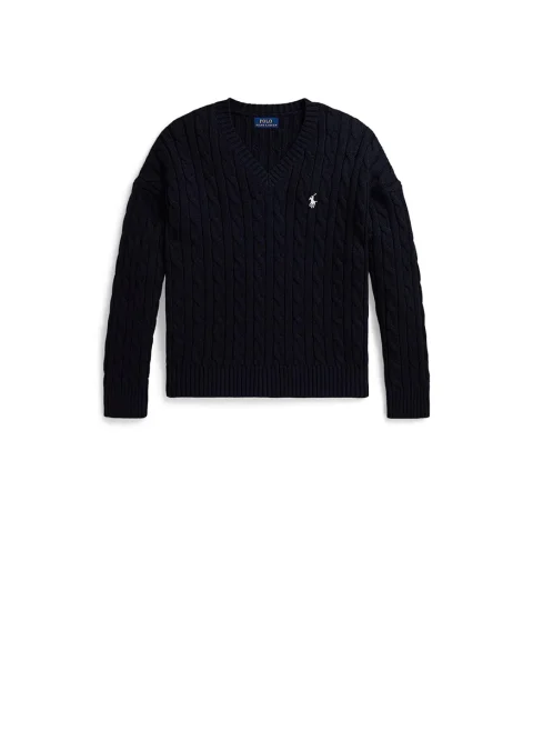 Пуловер 'Cable-Knit' Ralph Lauren Kids 7-14