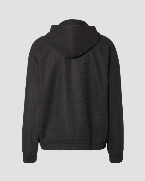 Dark Grey Cashmere Sweatshirt — снимка 3