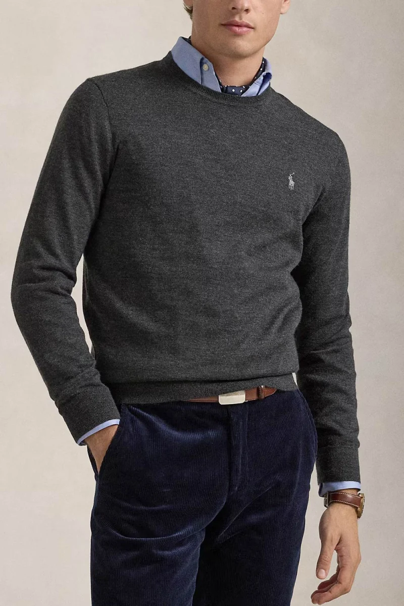 Плетено Lssfcnpp-Long Sleeve 710946143003 020 grey — снимка 2