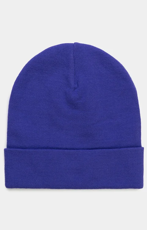 Синя унисекс шапка SLOUCHY — снимка 2