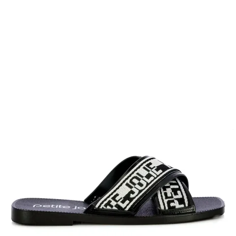 Дамски Равни Чехли PETITE JOLIE – PJ6437 VIBE BLACK