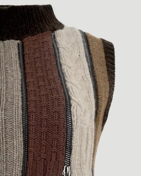 Connector Cable Knit Crop Top — снимка 4