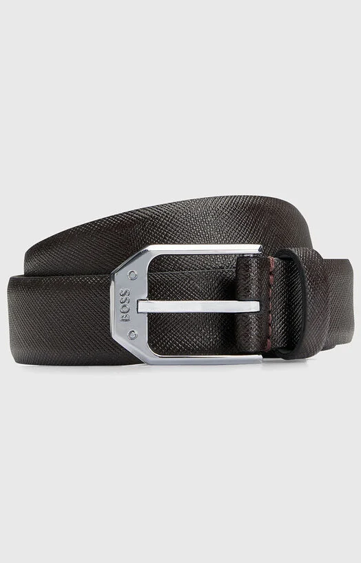 Кафяв кожен колан BRANDO-AI SZ30