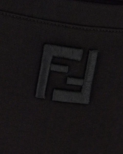 Black Cotton Joggers — снимка 3