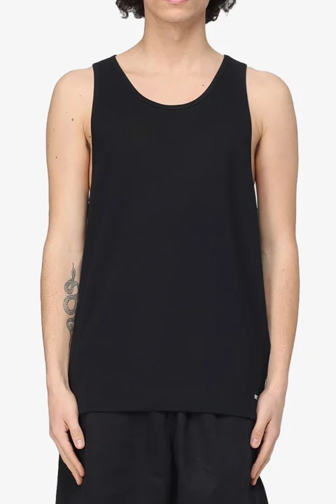 T-Shirt (Pack of 2) Standard Rib Tank 134050061 BLK black — снимка 2