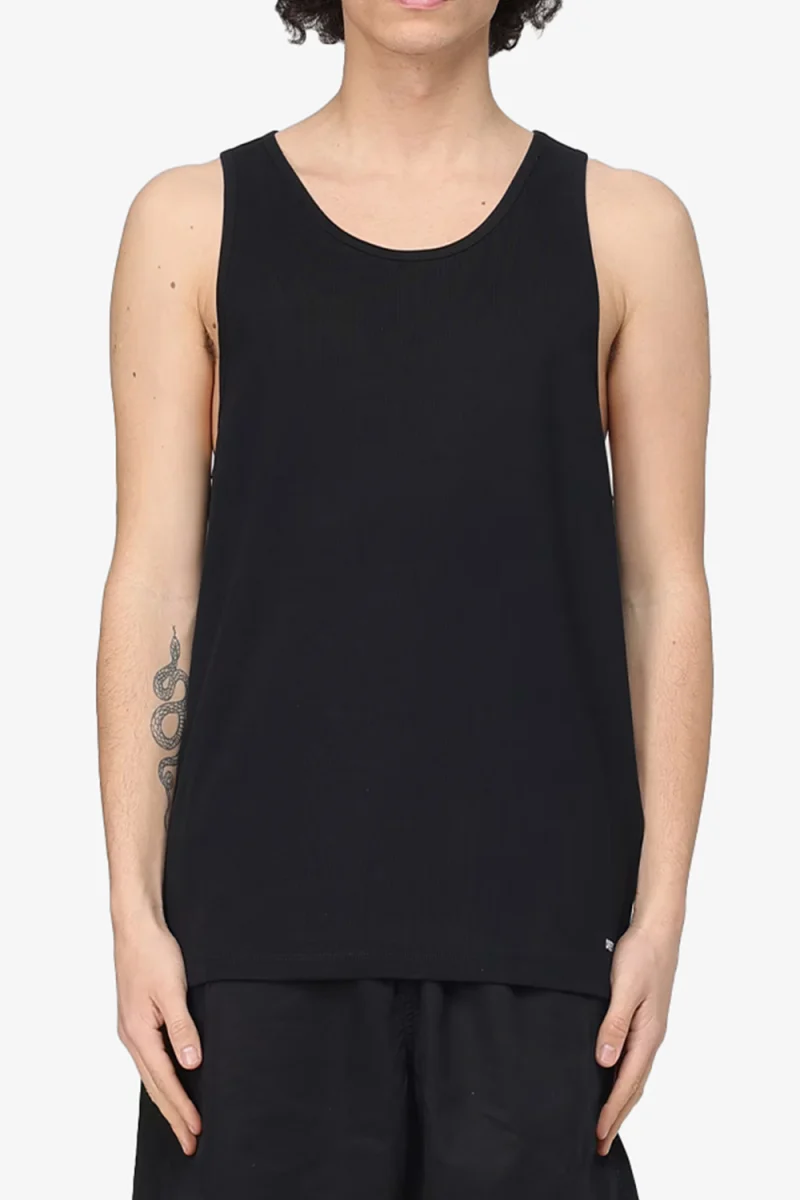 T-Shirt (Pack of 2) Standard Rib Tank 134050061 BLK black — снимка 2