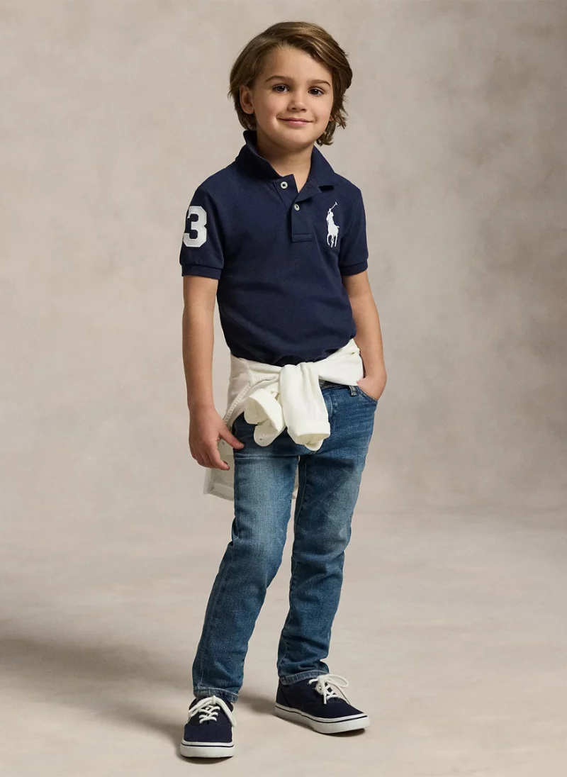 Класически полошърт Ralph Lauren Kids 2-7 — снимка 3