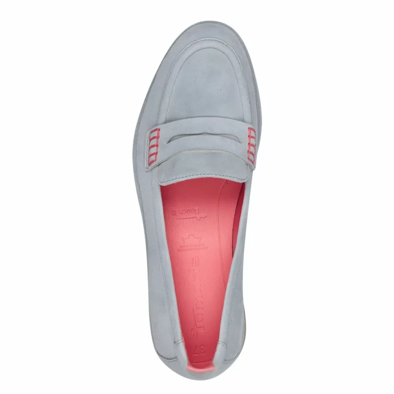 Дамски Лоуфър TAMARIS – 1-24224-44-880 LIGHT BLUE — снимка 5