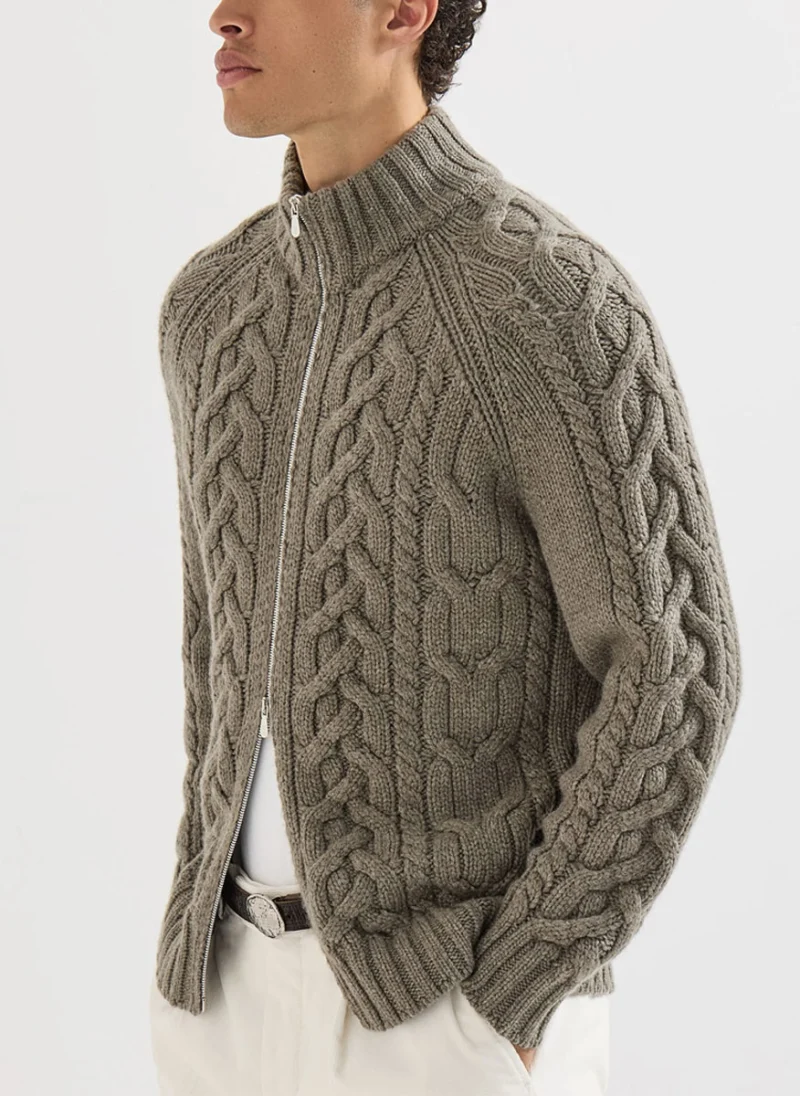 Жилетка от кашмир 'Feather yarn' Brunello Cucinelli