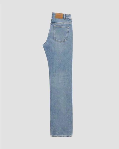 Straight Jeans in Bahamas Blue Denim — снимка 2