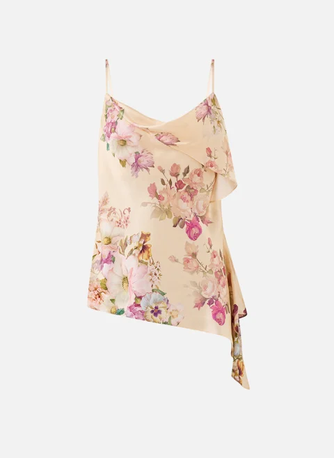 Копринен топ 'Adorned in aranjuez' Camilla — снимка 7