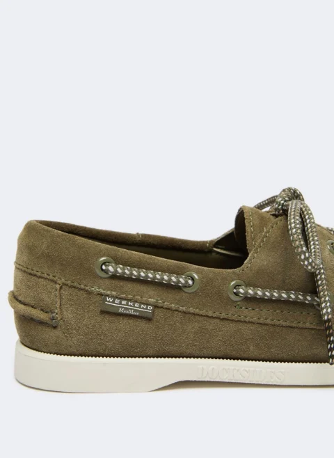 Велурени мокасини 'Boat' Weekend Max Mara Wkadockside — снимка 8