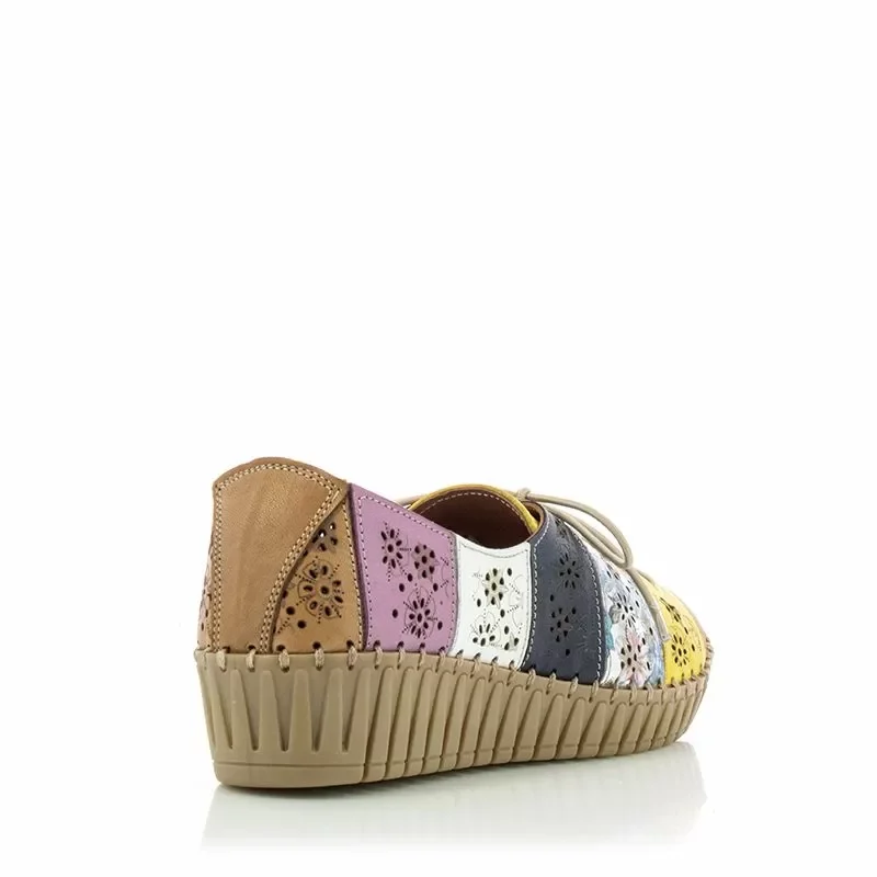 Дамски Ежедневни VERONELA – 398.314 YELLOW MIX — снимка 3