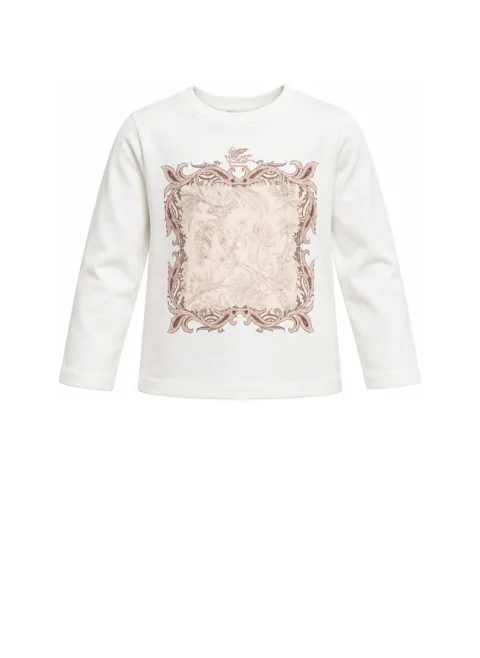 Блуза с принт Etro Kids