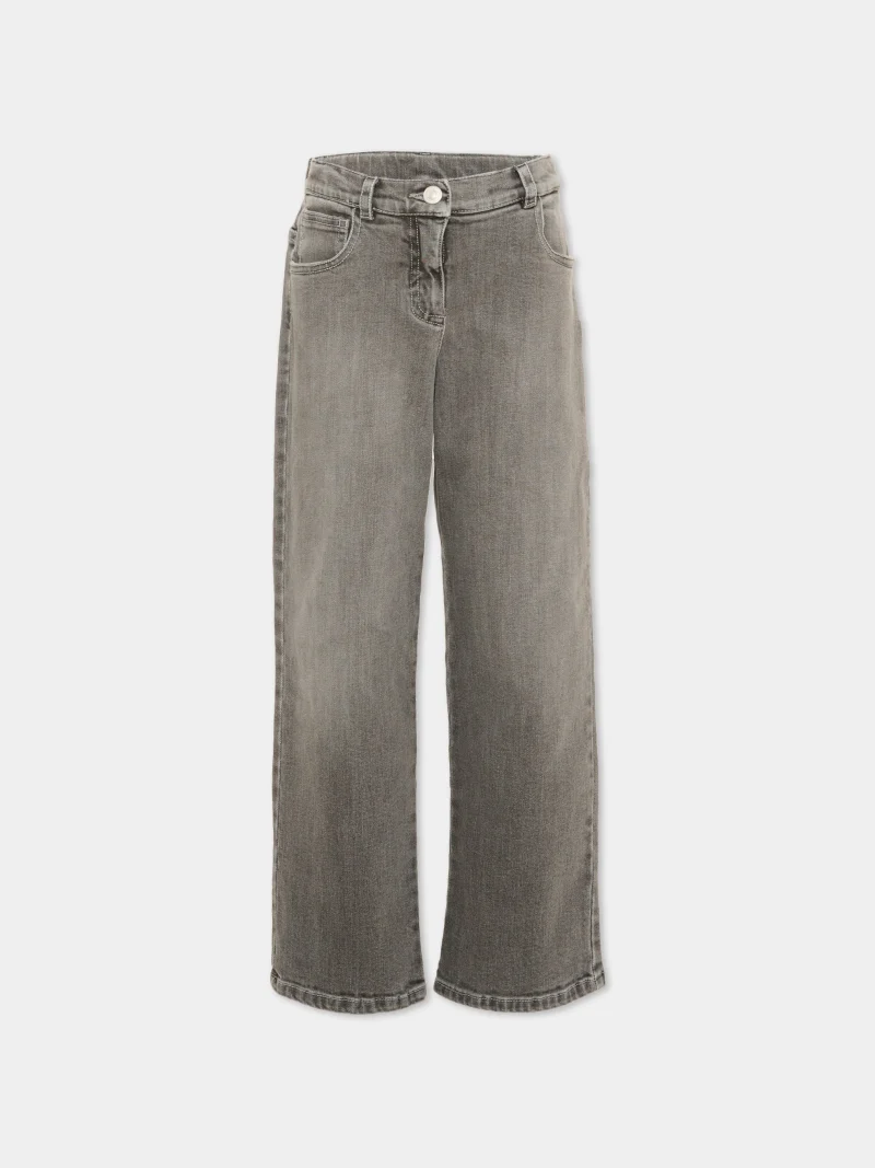 Деним 'Faded wash' Simonetta