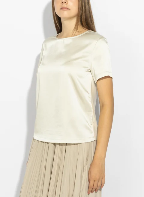 Блуза от сатенирана материя Weekend Max Mara Wkdgilbert — снимка 4