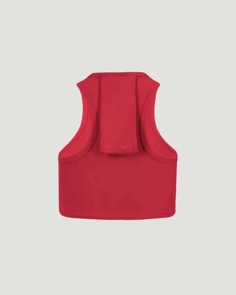 Scuba Bra Top in Ruby — снимка 4