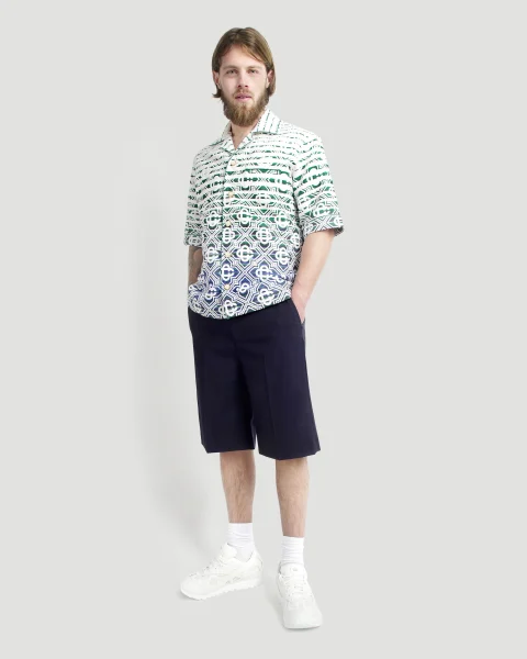 Wool Tailored Shorts — снимка 4