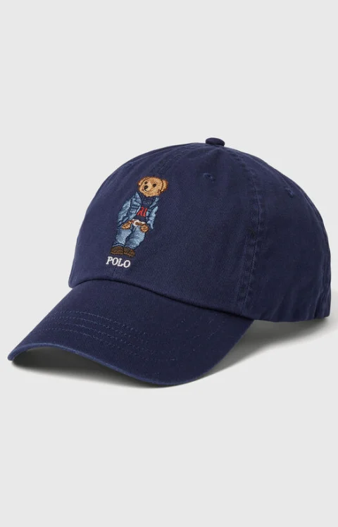 Тъмносиня шапка POLO BEAR