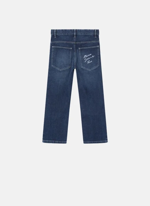 Деним с бродерия Givenchy Kids — снимка 2