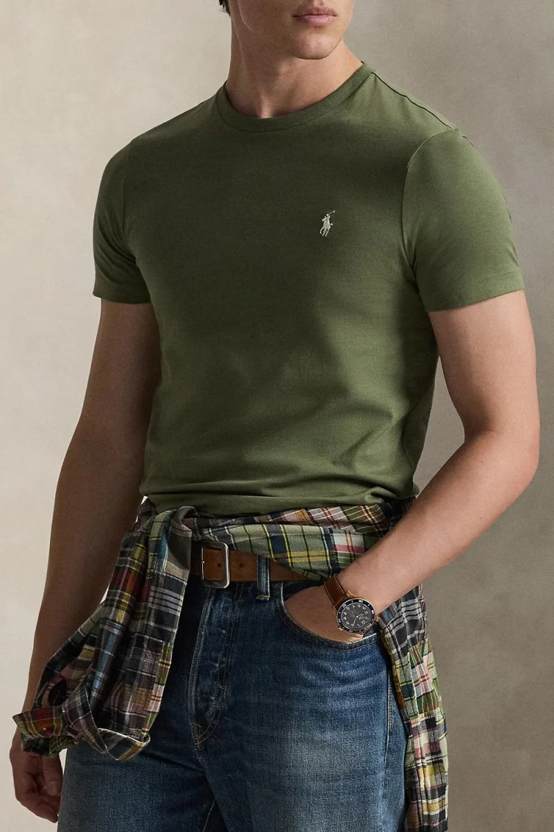 T-Shirt Jersey-Ssl 710671438522 300 green — снимка 2