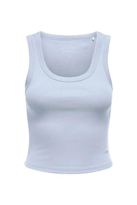 Top Onleasy S/L Tank 15315571 16-4016 TCX soft chambray