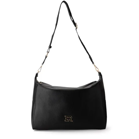 Дамска черна чанта Victoria 26 Large Ermanno Firenze