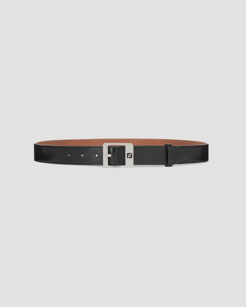 Black Leather Belt
