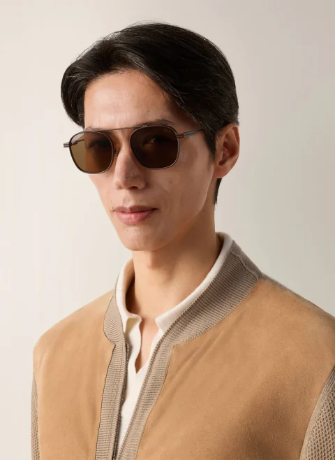 Слънчеви очила Zegna — снимка 4