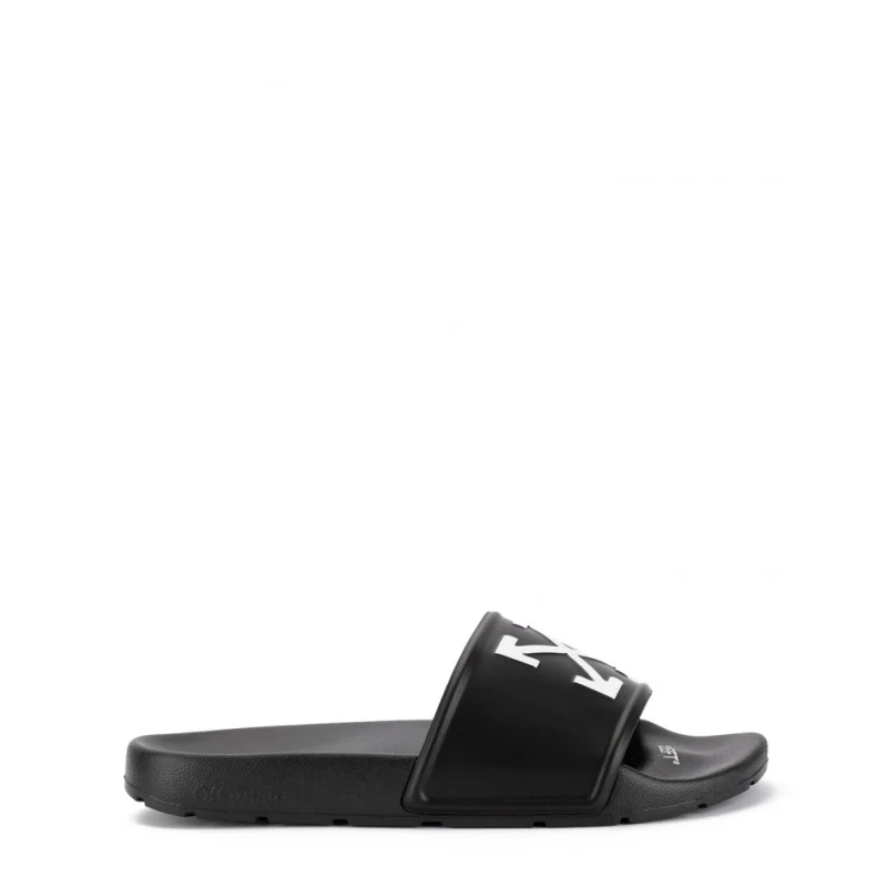 Мъжки черни чехли OFF-WHITE