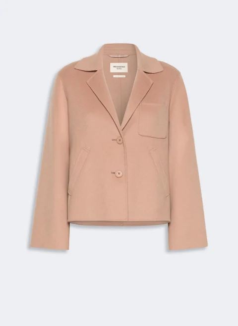 Късо палто от фина вълна Weekend Max Mara Wkdpelota — снимка 7