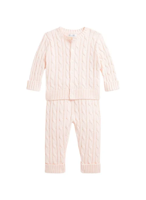 Комплект за бебе 'Cable-knit' Ralph Lauren Kids