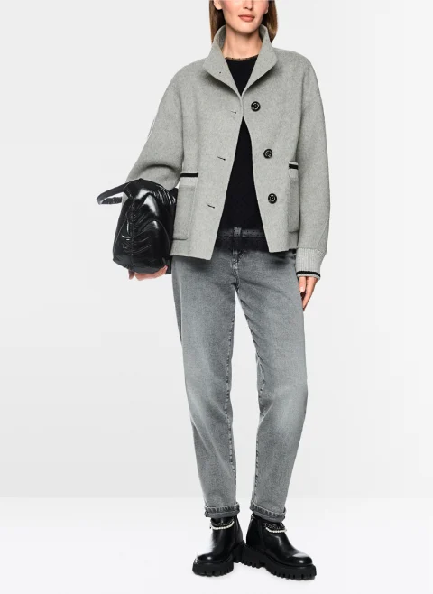 Яке от вълна с контрастни детайли Marc Cain Sports