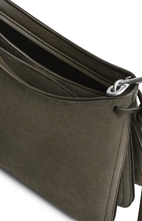 Small Gig Bag in Sage Suede — снимка 3