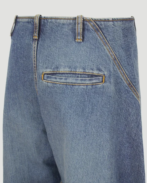 Denim Cargo Pants — снимка 3