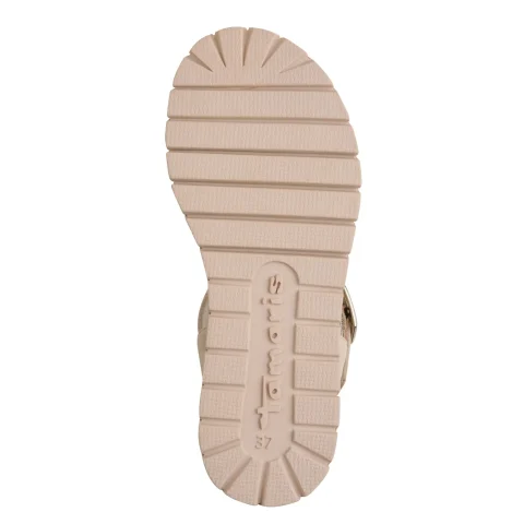 Дамски Равни Сандали TAMARIS – 1-28216-46-418 IVORY — снимка 6