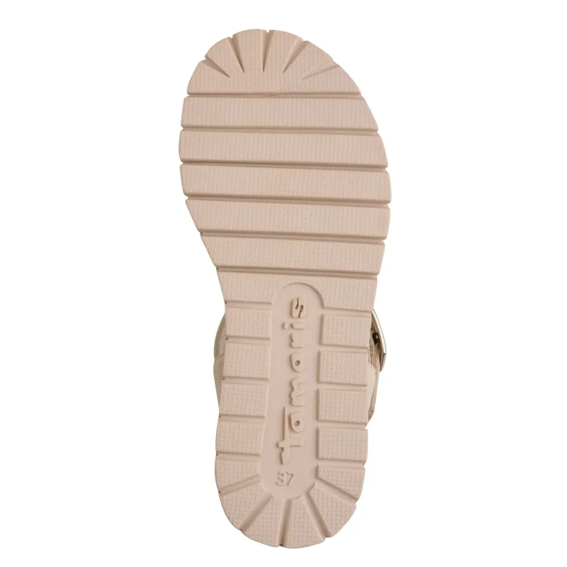 Дамски Равни Сандали TAMARIS – 1-28216-46-418 IVORY — снимка 6
