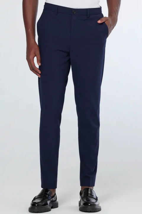 Панталон Irving Cool-Wool Blend Chino 179181 0002 night — снимка 2
