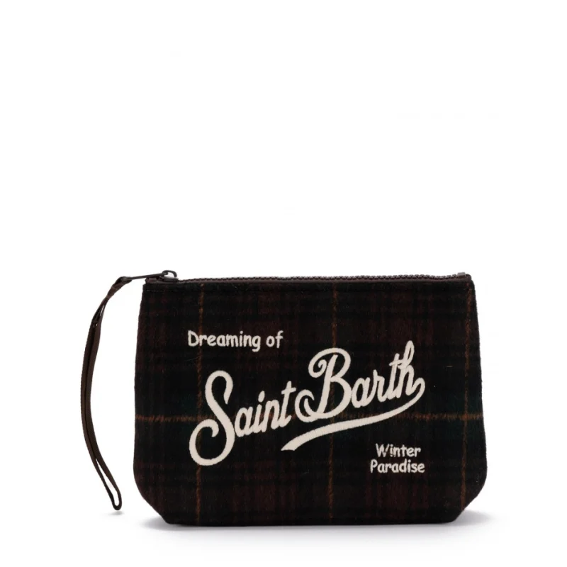 Чантичка с каре Aline Wool SAINT BARTH